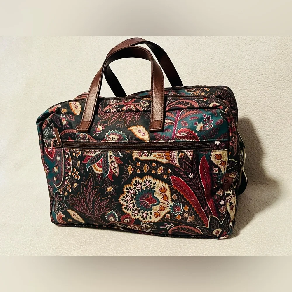 Etro Paisley Nylon Crossbody/Messenger Bag - Picture 7 of 11
